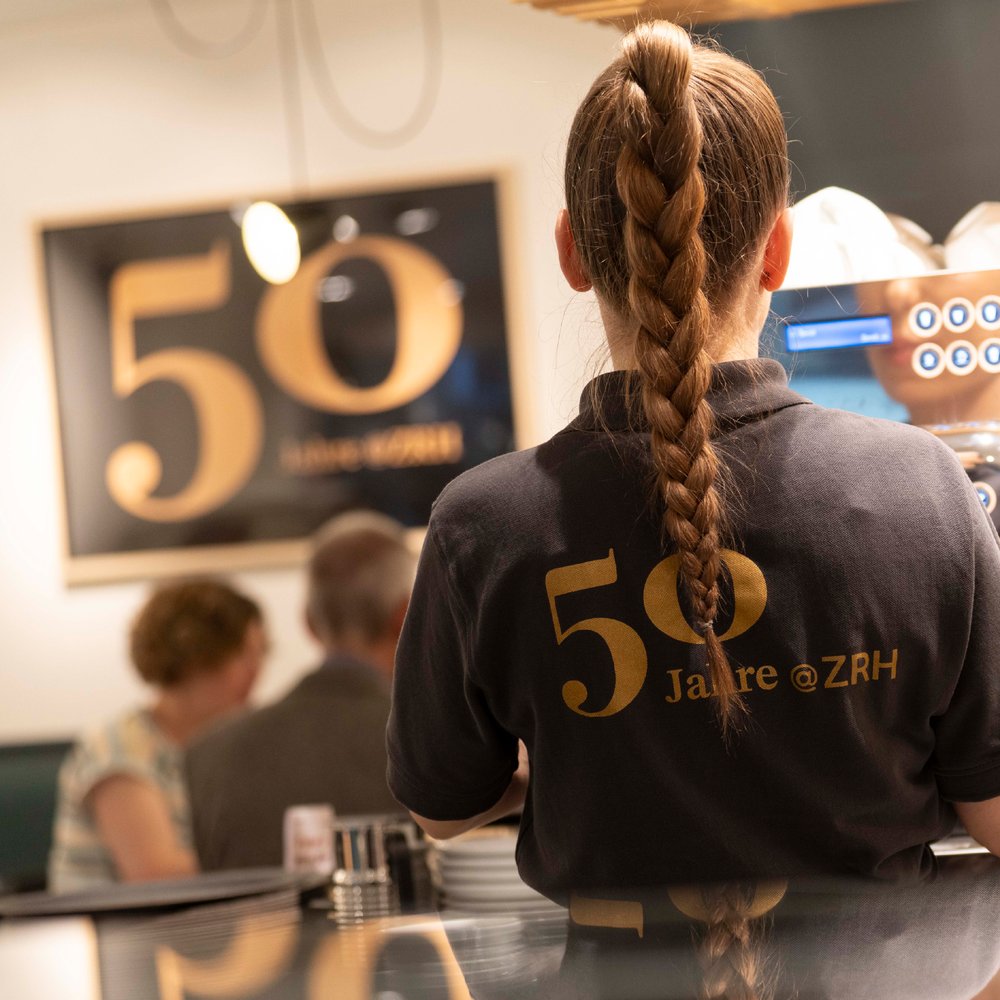 50 Jahre am Flughafen Zürich